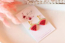 Load image into Gallery viewer, Watermelon Earrings