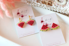 Load image into Gallery viewer, Watermelon Earrings