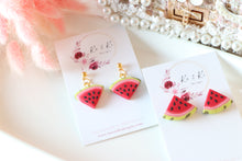 Load image into Gallery viewer, Watermelon Earrings