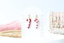 Load image into Gallery viewer, Candy Cane Earrings