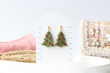 Load image into Gallery viewer, Dotty Christmas Earrings