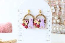 Load image into Gallery viewer, Basket Bunny Earrings