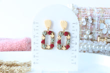 Load image into Gallery viewer, Mushroom Cactus Bunny Earrings