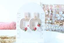Load image into Gallery viewer, Floral Bunny Earrings