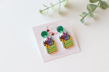 Load image into Gallery viewer, Crayon Earrings