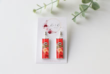Load image into Gallery viewer, Pringles (Red) Earrings
