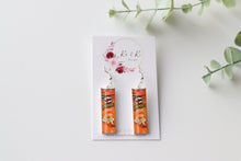 Load image into Gallery viewer, Pringles (Orange) Earrings