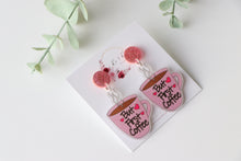 Load image into Gallery viewer, Coffee First Earrings