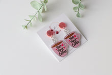 Load image into Gallery viewer, Coffee First Earrings
