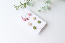 Load image into Gallery viewer, Pack of 3 ( Pink Green Nude)