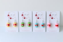 Load image into Gallery viewer, Woolen Ball Earrings