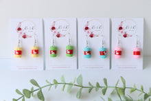 Load image into Gallery viewer, Woolen Ball Earrings