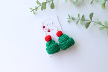 Load image into Gallery viewer, Wollen Cap Earrings