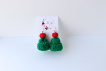 Load image into Gallery viewer, Wollen Cap Earrings