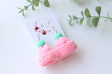 Load image into Gallery viewer, Wollen Cap Earrings