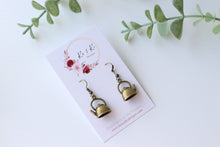 Load image into Gallery viewer, Antique Teapot Earrings