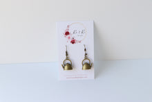 Load image into Gallery viewer, Antique Teapot Earrings