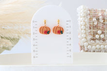 Load image into Gallery viewer, Pumpkin Earrings ( Orange )