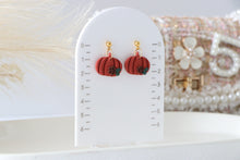 Load image into Gallery viewer, Pumpkin Earrings ( Dark Orange )
