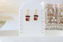 Load image into Gallery viewer, Autumn Coffee Cup Earrings