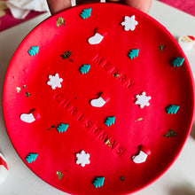Load image into Gallery viewer, Christmas Themed Trinket Dish