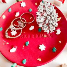Load image into Gallery viewer, Christmas Themed Trinket Dish