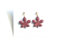 Load image into Gallery viewer, Maple Leaf Earrings