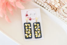 Load image into Gallery viewer, Lemon Earrings - Rectangle Style

