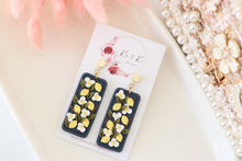 Load image into Gallery viewer, Lemon Earrings - Rectangle Style
